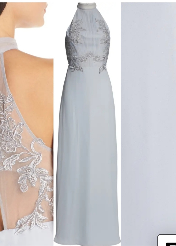 Chi Chi London Jocelyn Lace Bodice Evening Dress